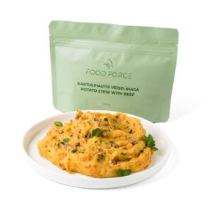 Frysetørret mad Gryderet med kartofelmos og oksekød