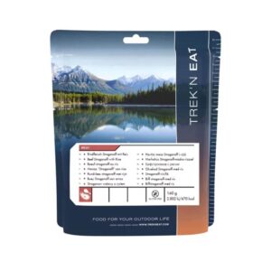 Frysetørret mad - Trek'N Eat - Bøf Stroganoff med ris - Glutenfri