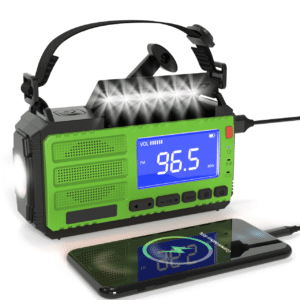 Nexa Signal - Premium Nødradio med Solcelle, Håndsving og 10.000 mAh Powerbank - iHero