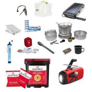 Nødpakke inkl. frysetørret mad - 7 dage - Vælg antal personer