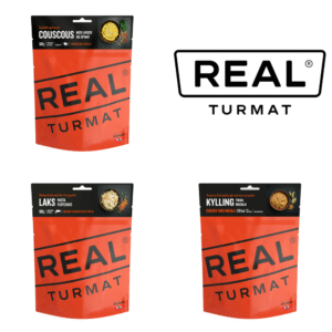 Real Turmat Frysetørret mad 9 måltider Mix Pakketilbud