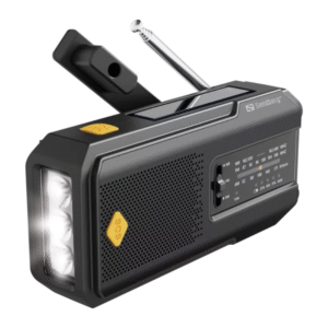 Sandberg - All-in-1 2000 survivor radio Nødradio og Powerbank
